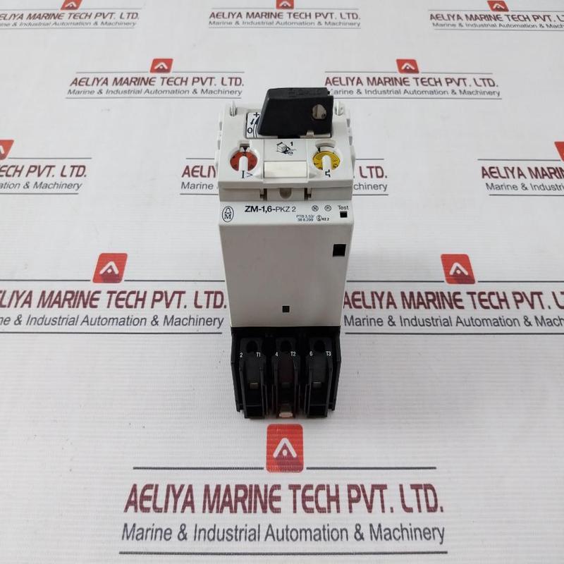 Moeller Pkz 2 Magnetic Motor Protector 50/60Hz 14-awg 42Ka-600Vac 16Lb-in