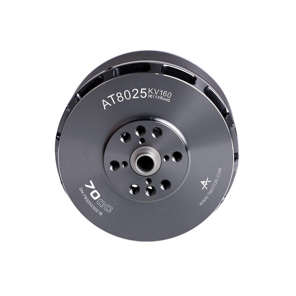 T-MOTOR AT8025 70CC Motor – KV160/KV190 AT80 Series Brushless Drone Motor Power And Balanced Excellent Control