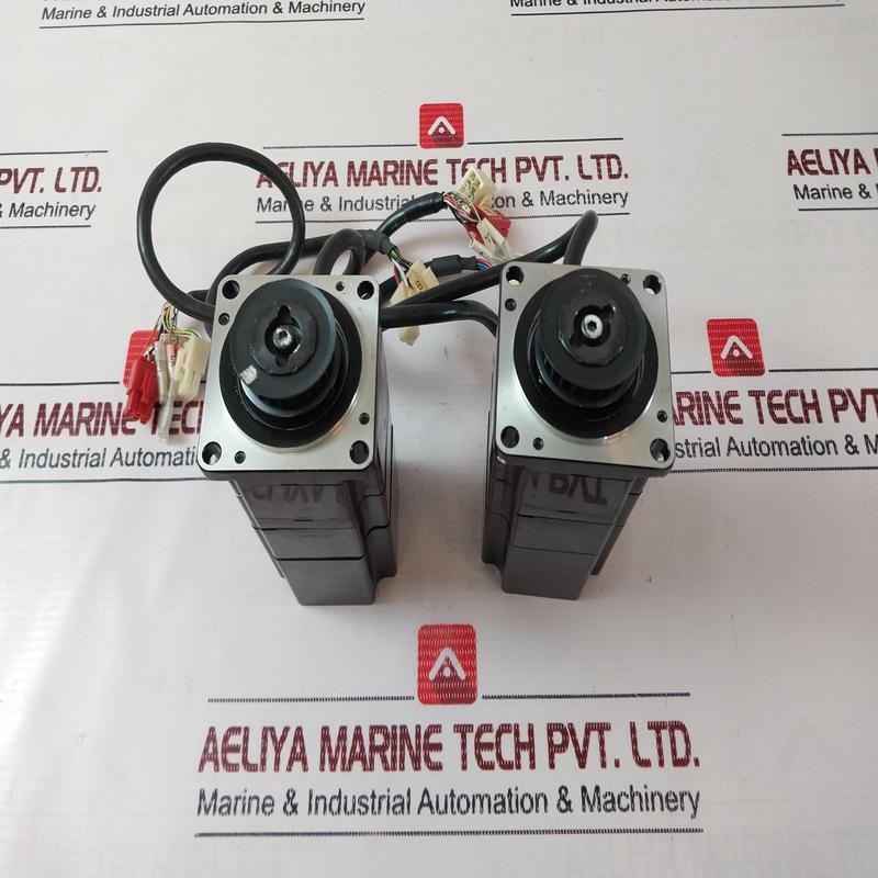 Yaskawa Sgmp-01awyr12 Ac Servo Motor, W: 100 V: 200 A: 0.89
