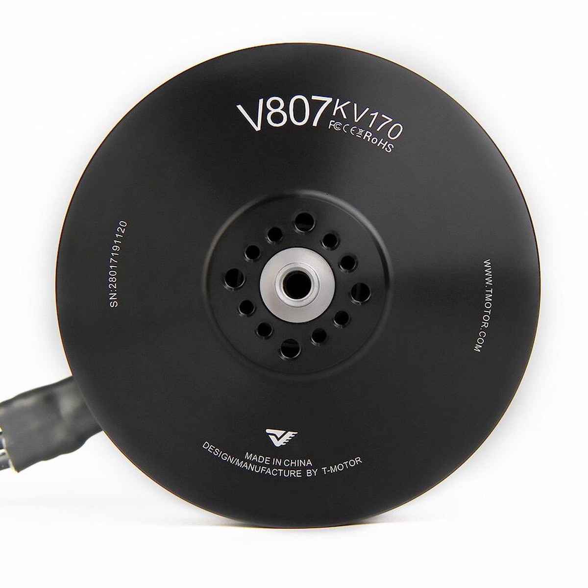 T-motor V807 KV170 Brushless Motor – Light Tidy motor MAX Power 6800W for Drone UAV Rotor Helicopter