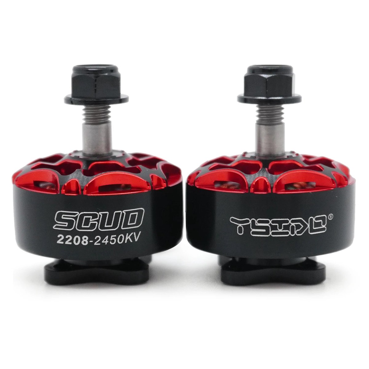 YSIDO SCUD 2208 1850KV / 2450KV 3-6S Brushless Motor for 5 Inch RC FPV Drone Fixed-Wing Airplane