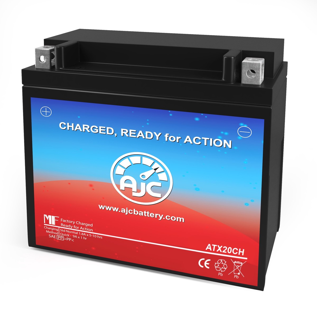 AJC Battery Compatible with Kawasaki VN2000A Vulcan 2000 2000CC Motorcycle Battery (2004-2009)