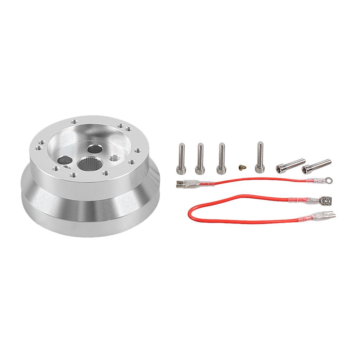 1 Set Steering Wheel Adapter Durable 6 or 5 Hole Car Steering Wheel Hub Adapter