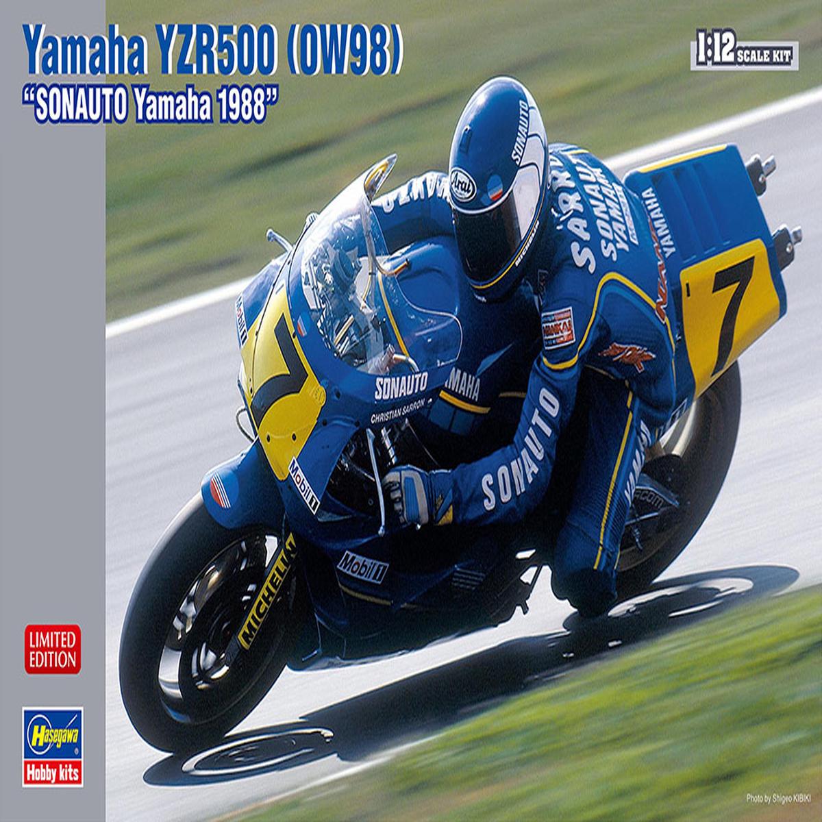 1/12 Yamaha YZR500 (0W98) "SONAUTO YAMAHA 1988"