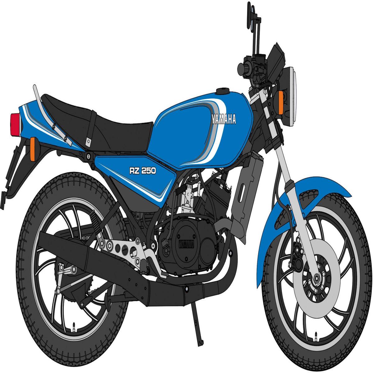 1/12 Yamaha RZ250 (4L3) Y.A.C. LIMITED (1982)