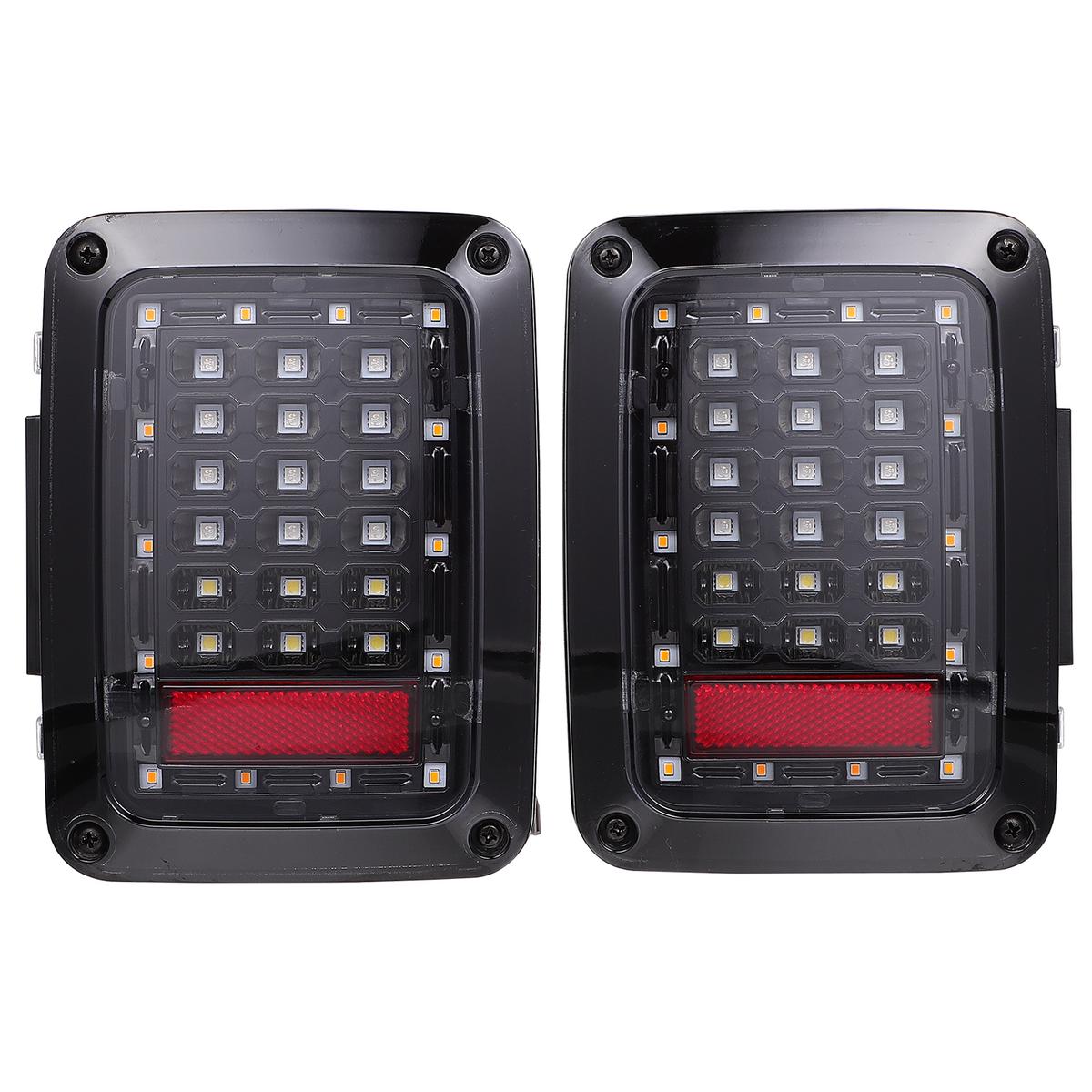1 Pair Useful Multifunctional Durable Modified Light Car Tail Lamp Jeep Taillight