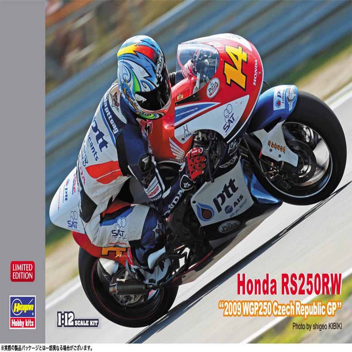 1/12 Honda RS250RW "2009 WGP250 Czech Republic GP"
