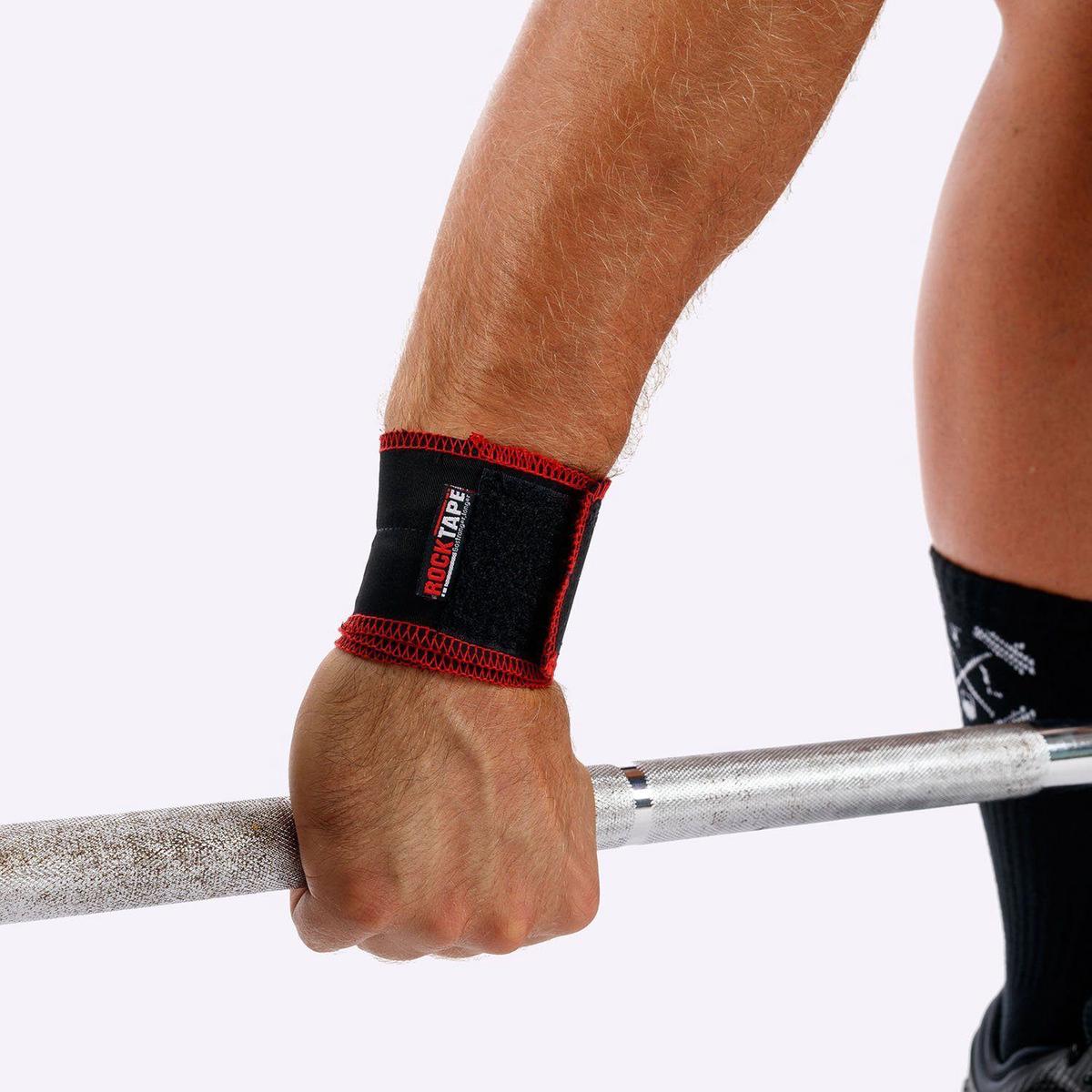 RockTape Rock Wrist - Wrist Wraps - Black/Red