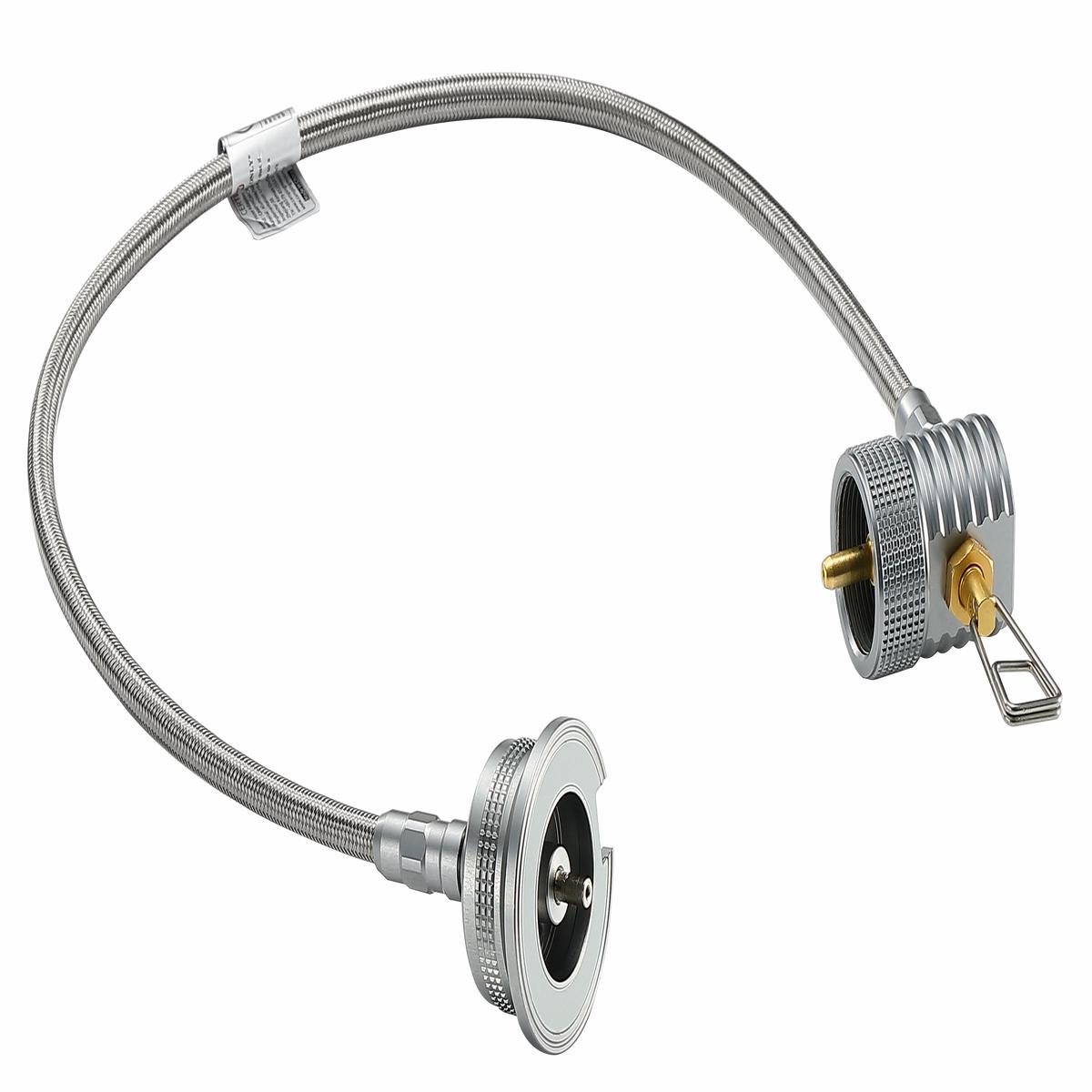 Z59-CB Propane to Butane Adapter with Regulator, Extend Hose, Aluminum