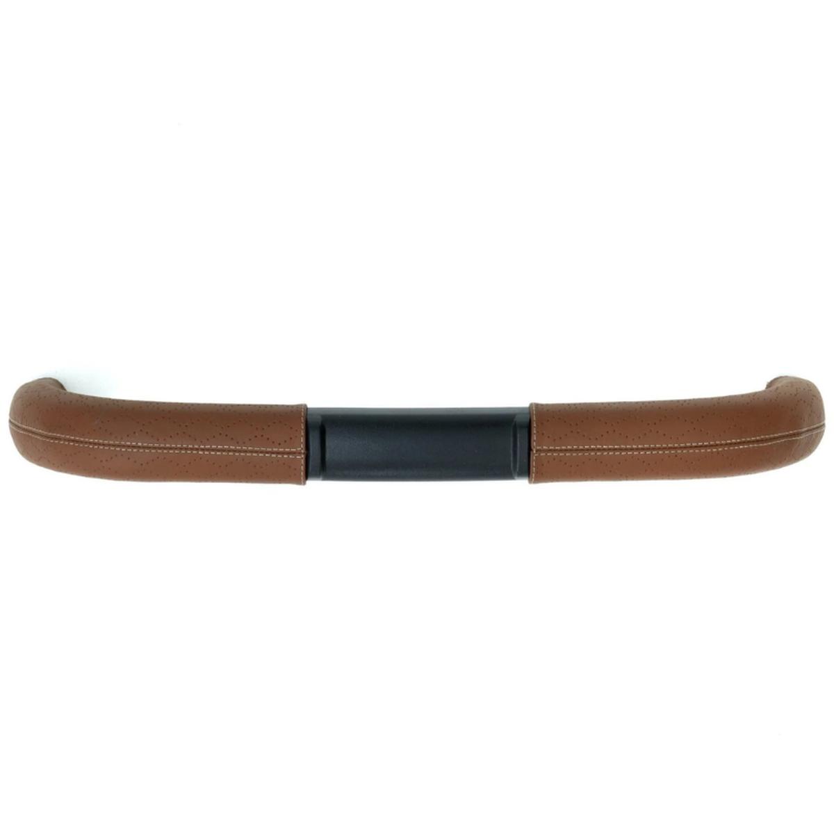 &Roll or &Jog frame Leather Handlebar Grips