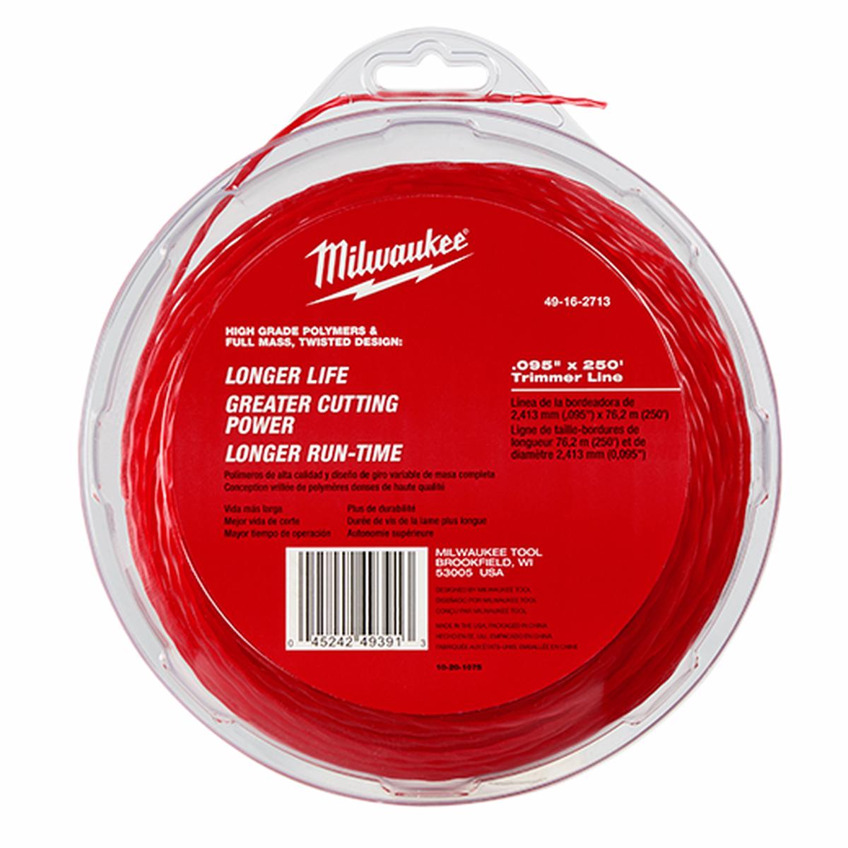.095 In. X 250 Ft Trimmer Line