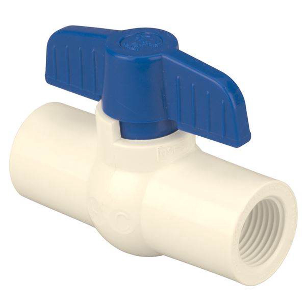 (Nibco Part#: MA01138) 4660-T - PVC Ball Valve, Threaded - PVC Schedule 40