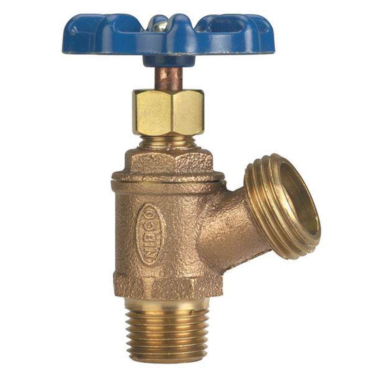 (Nibco Part#: N64N006) 74-CL - Boiler Drain - Multi-Turn, Copper or Male Threads to Hose