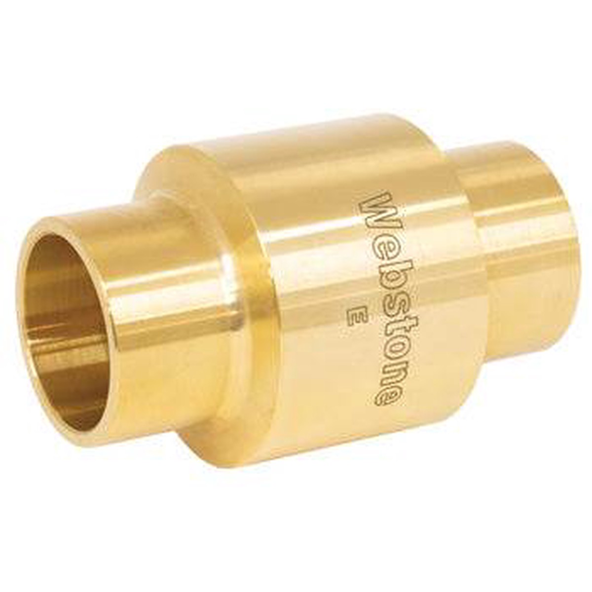 (Nibco Part#: H-10757W) H-107xW Series - Forged DZR Brass In-Line Spring Check Valve