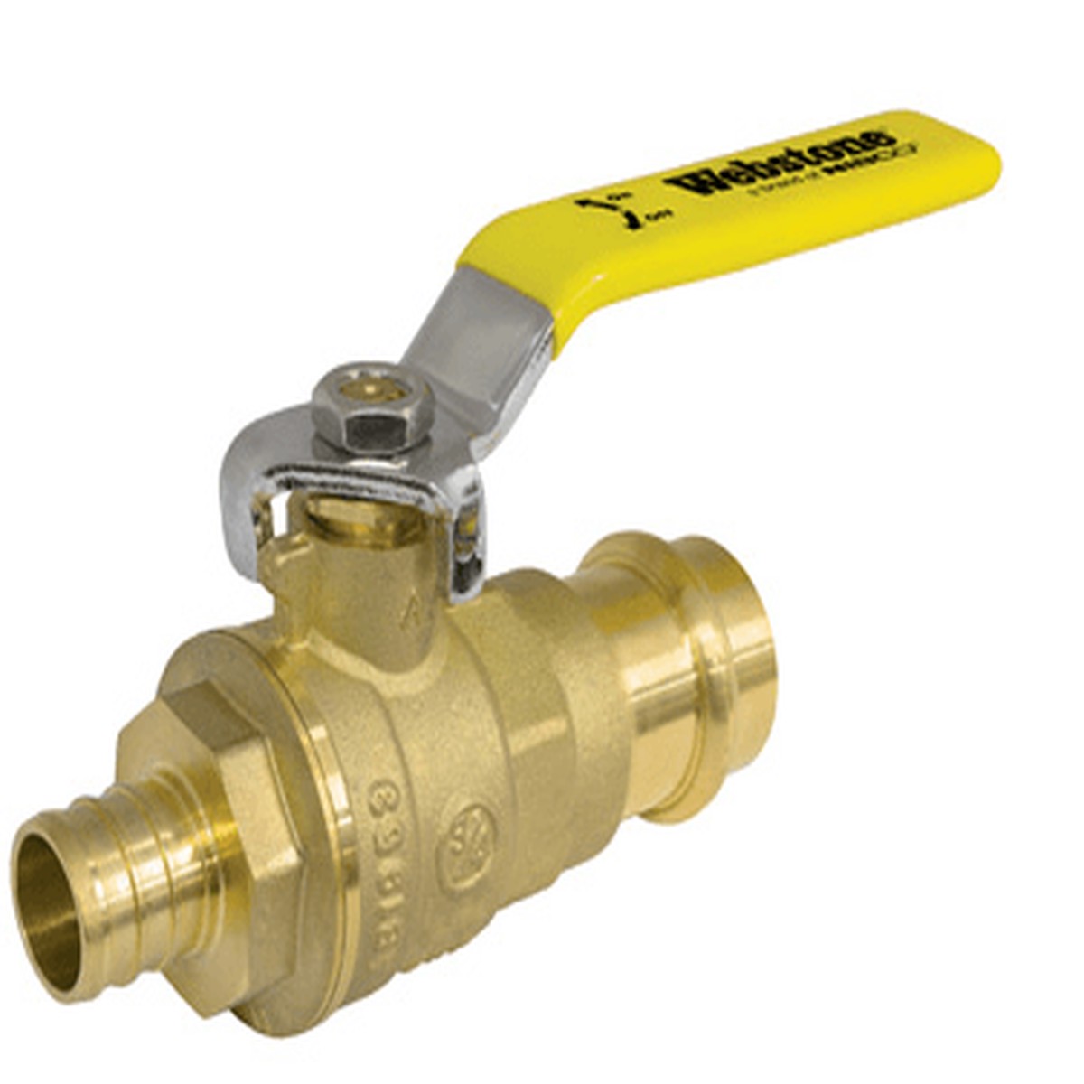 (Nibco Part#: H-80133W) 80X3W Series - Full Port Forged DZR Brass Ball Valve