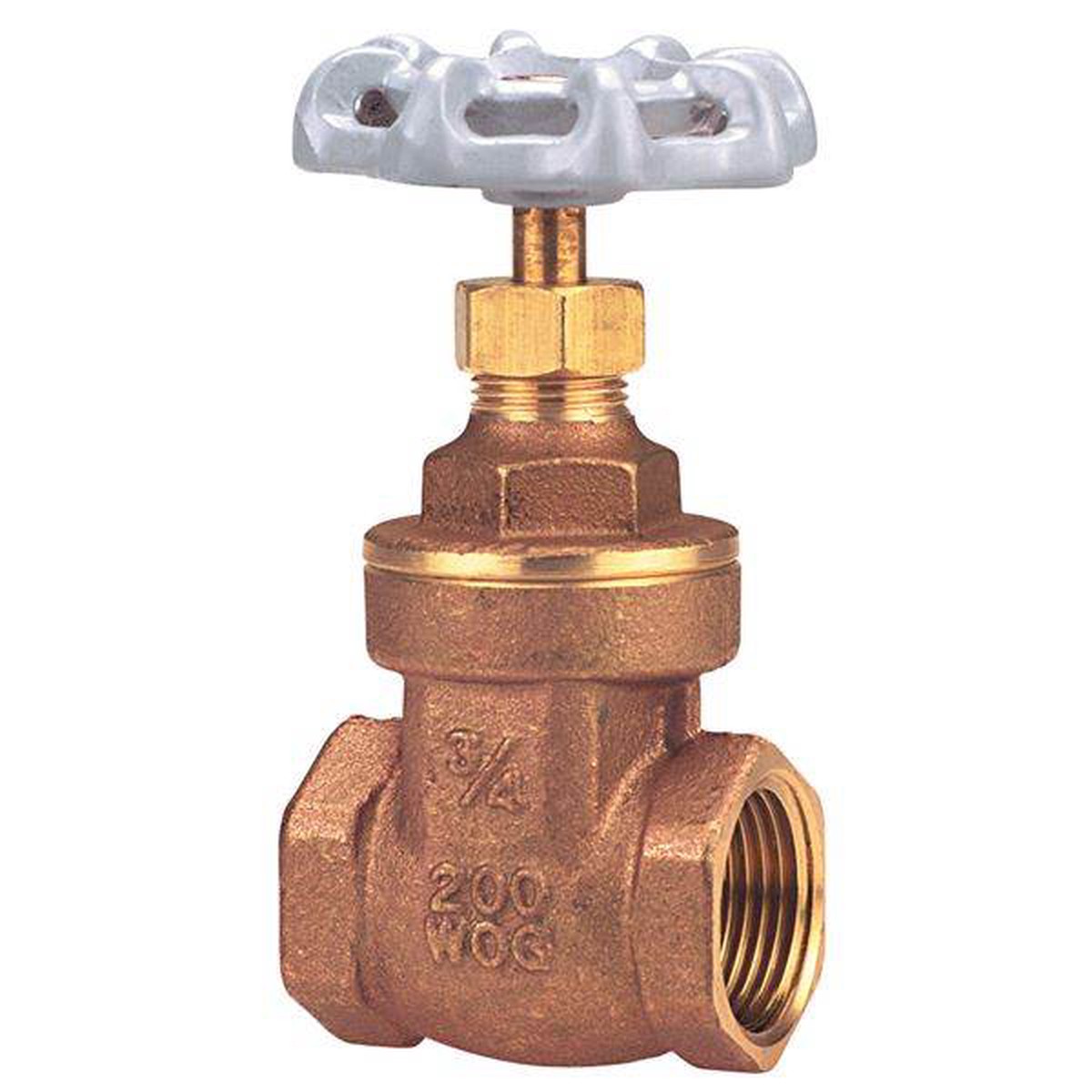(Nibco Part#: N00116H) TI-8 - Gate Valve - Brass, Full Port, Threaded Ends