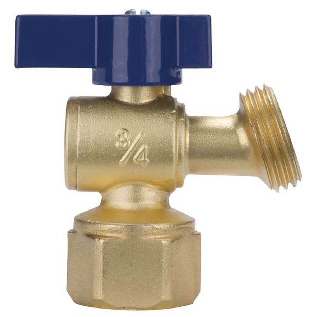 (Nibco Part#: NB64JH8) QT73X - Boiler Drain - Quarter-Turn, FIP to Hose