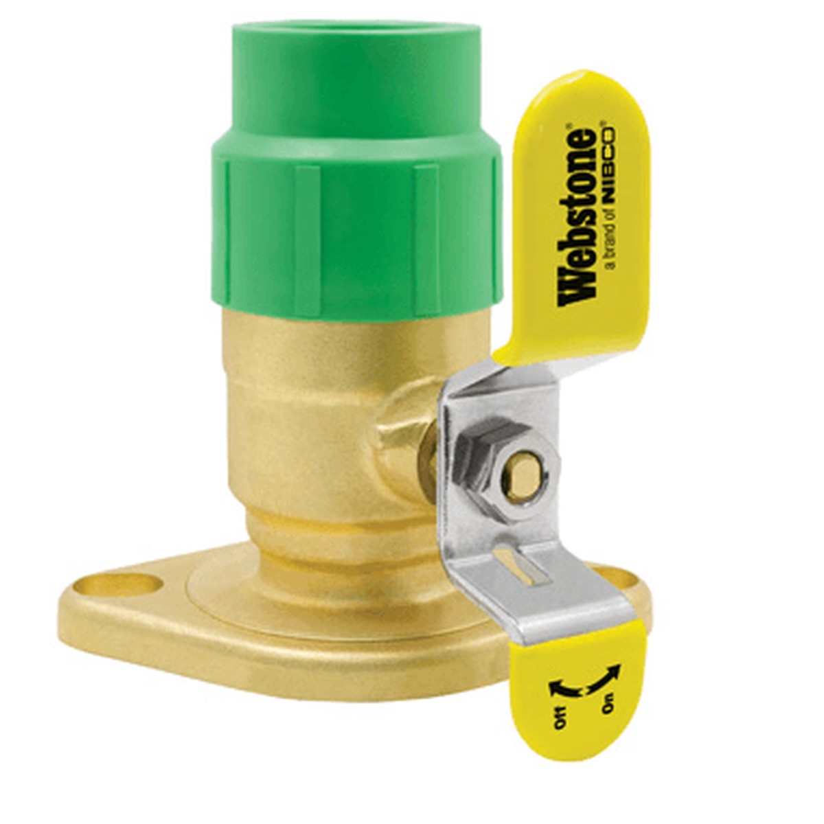 (Nibco Part#: H-91407WHV) 9140W Series - Full Port Forged Brass Uni-Flange Ball Valves