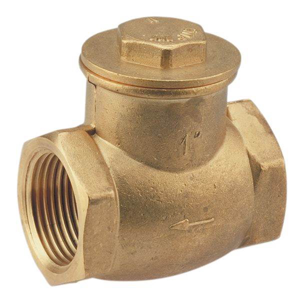 (Nibco Part#: N00316F) TI-3 - Check Valve - Brass, Swing, Threaded